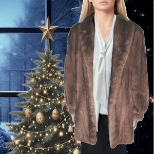 Pappas Genuine  Mink Fur Coat